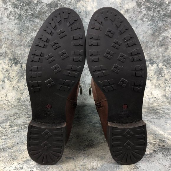 Blondo Women's Size 8M Volly Brown Leather Waterproof Side Zip Tall Riding Boots - Picture 12 of 16